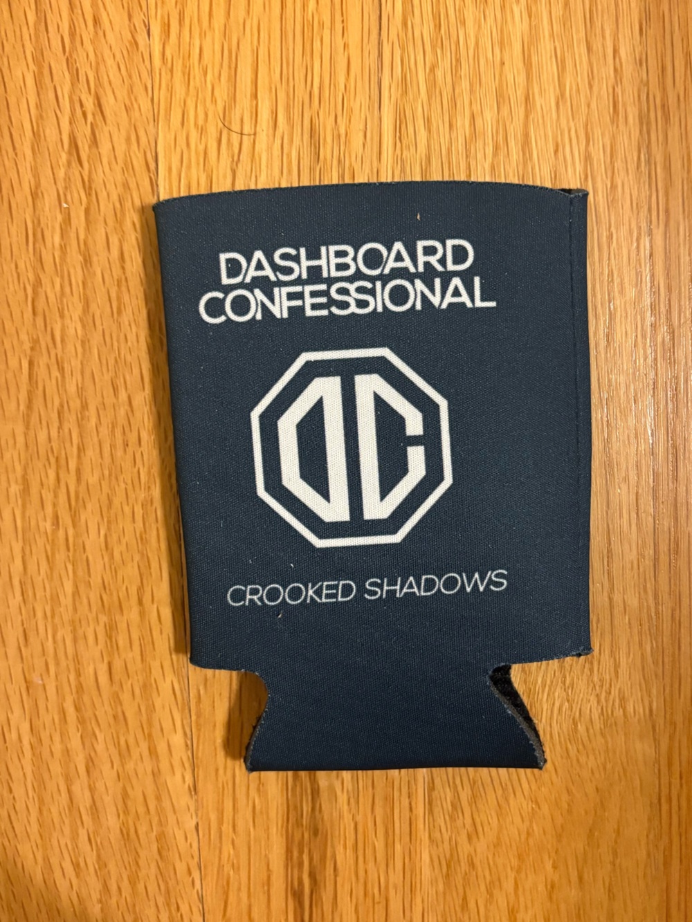 Dashboard Confessional band drink koozy
